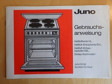 Juno heißluftherd gebrauchsan gebraucht kaufen  Worms