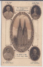 AK Köln żel. 1909 Katedra Kongresu na sprzedaż  Wysyłka do Poland