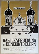 Poster plakat basilikaerhebung gebraucht kaufen  München