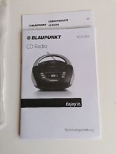 Blaupunkt bedienungsanleitung  gebraucht kaufen  Pocking
