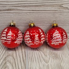 Red glass christmas for sale  Colby
