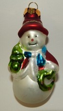 Adorable glass snowman for sale  Ferdinand
