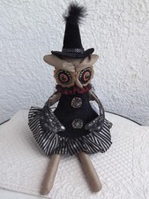 Eulen hexe figur gebraucht kaufen  Deutschland