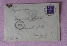 Rara lettera sasano usato  Castiglione d'Adda