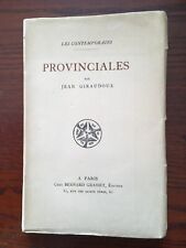 Jean giraudoux provinciales d'occasion  Le Mans