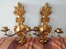Coppia candelabri torcieri usato  Catania