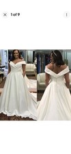 White satin wedding for sale  ABINGDON