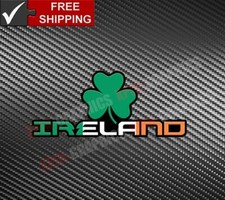 Adesivo Celta Irlanda Trevo Sorte Irlandês Dublin Bandeira País #A comprar usado  Enviando para Brazil