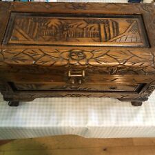 Vintage wooden oriental for sale  LONDON