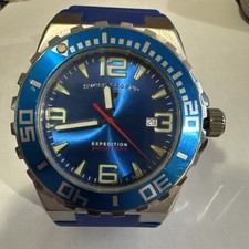 Relógio Swiss Legend Expedition fabricado na Suíça movimento borracha azul comprar usado  Enviando para Brazil