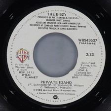 Private idaho warner for sale  USA