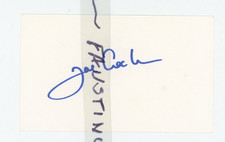 Cheque autografado com CD livreto cantor compositor músico Joe Cocker, usado comprar usado  Enviando para Brazil
