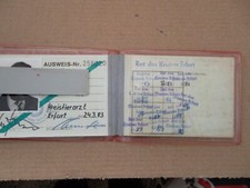 Ddr ausweis rat gebraucht kaufen  Erfurt