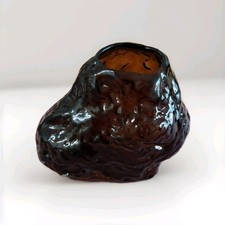 Redware glass vase for sale  HINCKLEY