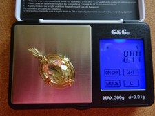 Anhänger citrin 585 gebraucht kaufen  Bochum