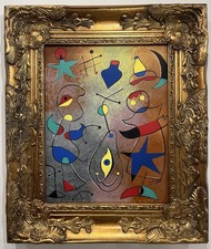 Joan miro watercolor for sale  Hialeah