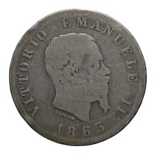 Lira 1863 stemma usato Lira 1863 stemma usato  Piacenza