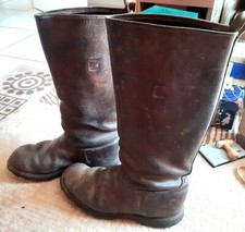Bottes cuir officier d'occasion  Besançon