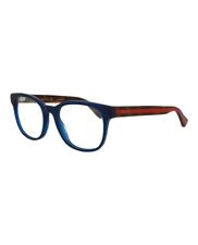 Óculos GUCCI GG 0005O 008 armação marrom azul óculos Rx 53-20-145 comprar usado  Enviando para Brazil