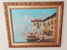 Olio tela lago usato  Cagliari