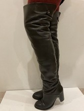Topshop black leather for sale  SCUNTHORPE