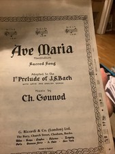 Bach ave maria for sale  WORCESTER