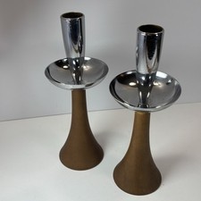 Vintage wood candlestick for sale  Holiday