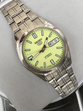 Relógio masculino Seiko 5 7S26-03B0 mostrador lume data do dia automático 21 joias Japão comprar usado  Enviando para Brazil