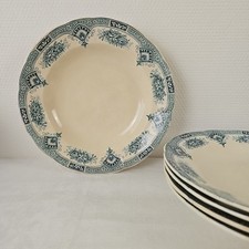 Assiettes creuses service d'occasion  Saint-Macaire