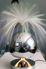 Antigo. Fantasia Sunburst 4000 lâmpada de fibra óptica mudança de cor base prata EVC, usado comprar usado Antigo. Fantasia Sunburst 4000 lâmpada de fibra óptica mudança de cor base prata EVC, usado comprar usado  Enviando para Brazil