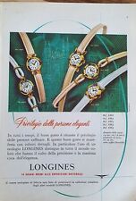 Orologi longines advert usato  Pinerolo