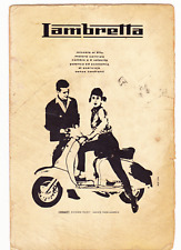 Cartolina lambretta innocenti. usato  Vetto