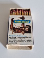 Streichholzschachtel tierpark  gebraucht kaufen  Halstenbek