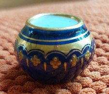 Antique miniature blue for sale  LEEDS