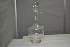 Etched crystal wine for sale  Azalea