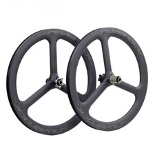 Ruote trispoke carbonio usato  Spedire a Italy