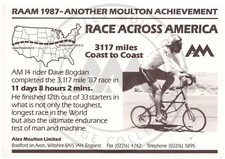Raam 1987 another for sale  BRADFORD-ON-AVON