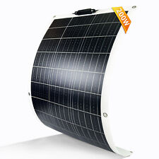 Painel solar flexível 200W bateria mono 12V para caravana trailer barco campista van galpão comprar usado  Enviando para Brazil