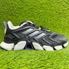 Tênis de corrida esportivo Adidas Climacool Boost masculino tamanho 9 preto branco comprar usado  Enviando para Brazil