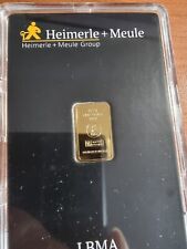 Goldbarren heimerle meule gebraucht kaufen  Deutschland