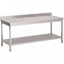 Table inox étagère d'occasion  France