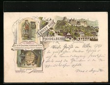 Lithographie heidelberg teilan gebraucht kaufen  Berlin