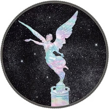 Moneda de plata 2024 México Libertad Holo Diamond Dust Edition 1 oz .999 en cápsula segunda mano  Embacar hacia Mexico