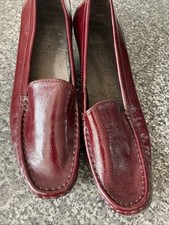 Footglove burgundy leather for sale  THETFORD