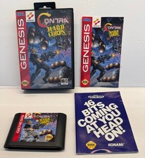 Sega Genesis Contra Hard Corps CIB + Cartaz Completo Na Caixa ESTADO PERFEITO! comprar usado  Enviando para Brazil