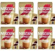 6x Café Instantâneo Nescafé Cappuccino 8 x 15,5g Saquetas - Pacote com 6 comprar usado  Enviando para Brazil