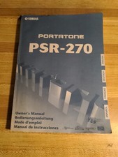 Yamaha Portatone PSR-270 Manual do Proprietário  comprar usado  Enviando para Brazil