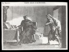 Santino incisione 1800 usato  Ragusa