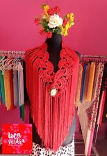 Franjas Tira de Flecos para escote / flamenco comprar usado  Enviando para Brazil