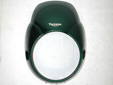 Carenagem de para-brisa Triumph Thruxton 900 EFI 2008-2020 OEM 72306655HM tela mosca comprar usado  Enviando para Brazil
